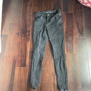 Old Navy black rockstar built in sculpt jeans